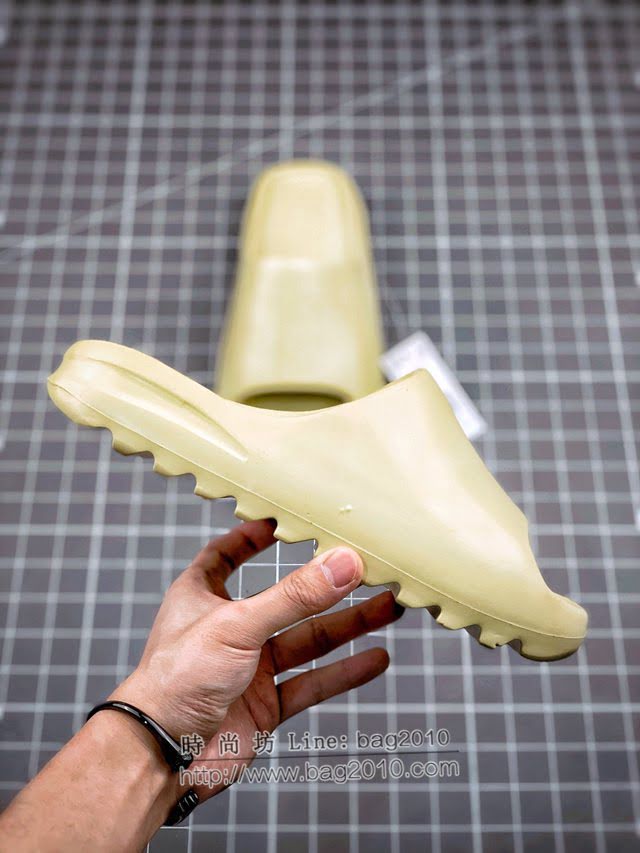 Adidas男女椰子鞋 阿迪達斯Resin椰子拖鞋 Adidas Kanye West x Yeezy Slide  xhn1608